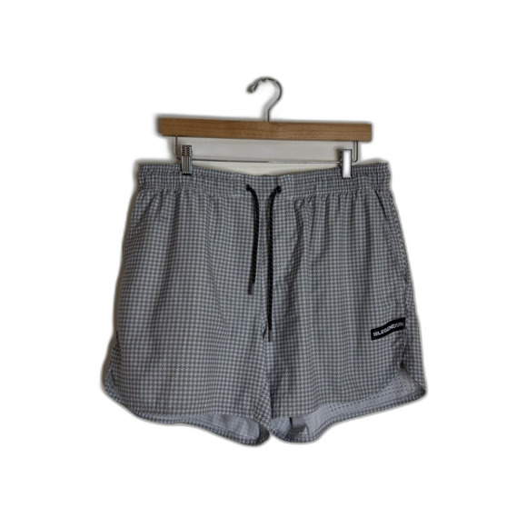 Legends Shorts Mens XL Gray Houndstooth Athletic Performance lightweight shorts - Picture 1 of 9